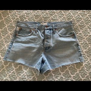 Madewell relaxed cutoff shorts